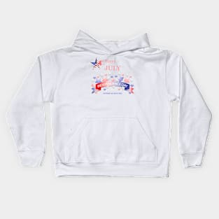 Happy 4th Of july independence day Kids Hoodie